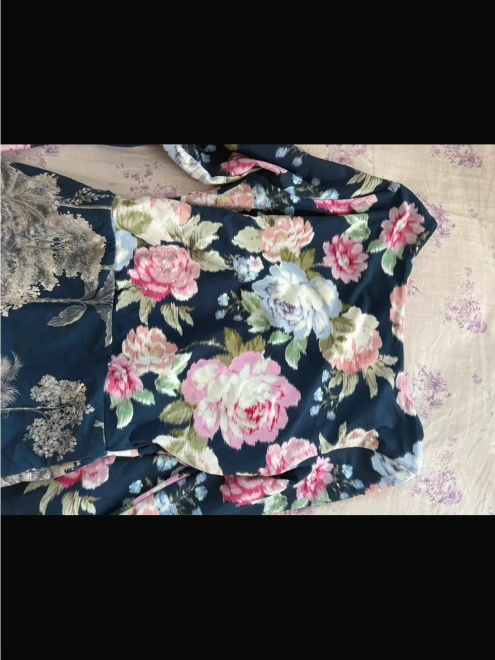 Maaji Two Tone Floral Reverible Onepiece Swimsuit